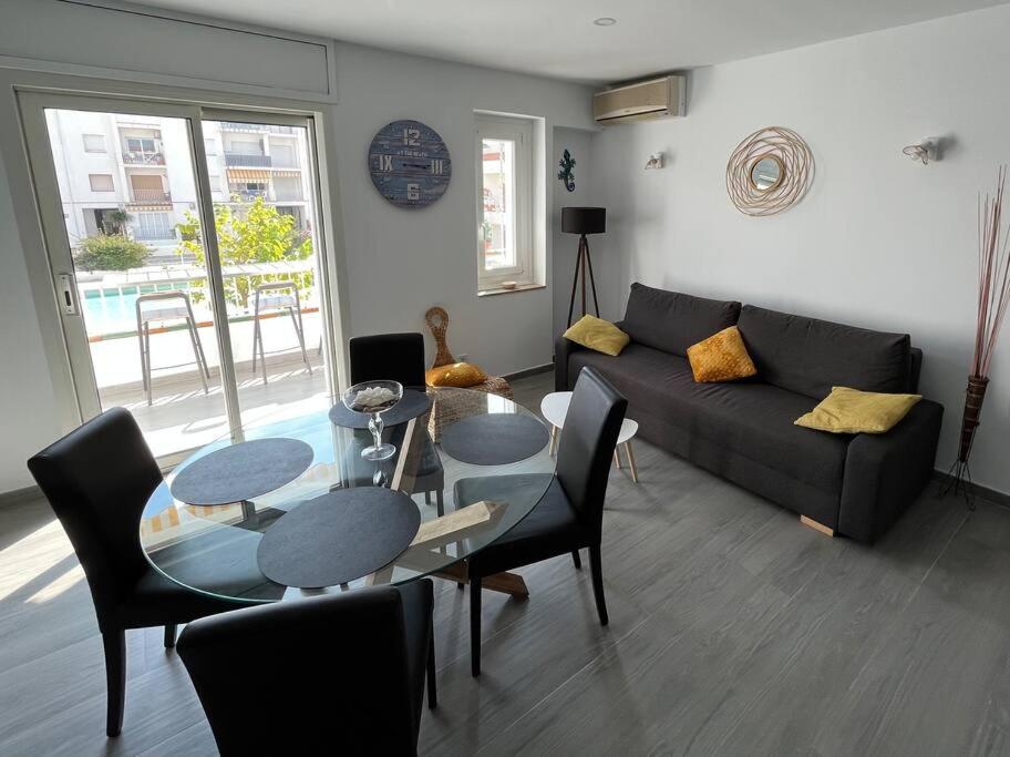 Le Canola Empuriabrava Port - 45M2 - Vue Piscine - Plage Centrale 500M- Parking Prive Gratuit Экстерьер фото